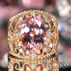 �����K�i�C�g 5ct �_�C�������h ��0.2ct �s���N�S�[���h �����O(�w��)