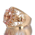 �����K�i�C�g 5ct �_�C�������h ��0.2ct �s���N�S�[���h �����O(�w��)