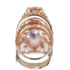 �����K�i�C�g 5ct �_�C�������h ��0.2ct �s���N�S�[���h �����O(�w��)