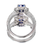 ���C�����u���[�T�t�@�C�A ��1.8ct �_�C�������h 1.2ct �v���`�i �����O(�w��)