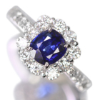���C�����u���[�T�t�@�C�A ��1.8ct �_�C�������h 1.2ct �v���`�i �����O(�w��)