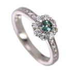 �A���L�T���h���C�g 0.23ct �_�C�������h 0.4ct �v���`�i �����O(�w��)
