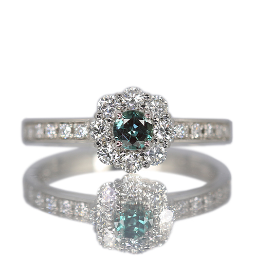 第487回抽選販売＞アレキサンドライト 0.23ct ダイヤモンド 0.4ct
