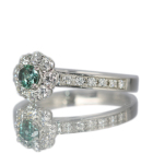 �A���L�T���h���C�g 0.23ct �_�C�������h 0.4ct �v���`�i �����O(�w��)