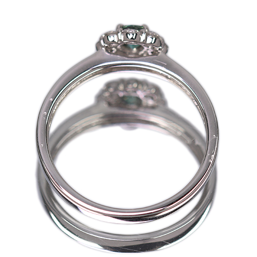 第487回抽選販売＞アレキサンドライト 0.23ct ダイヤモンド 0.4ct