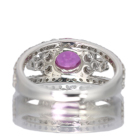 �s���N�T�t�@�C�A 1.3ct �_�C�������h 0.7ct �v���`�i �����O(�w��)