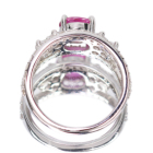 �s���N�T�t�@�C�A 1.3ct �_�C�������h 0.7ct �v���`�i �����O(�w��)