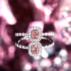 �s���N�_�C�������h 0.2ct/FOP/VS2 �_�C�������h 0.2ct �v���`�i �s���N�S�[���h �����O(�w��)