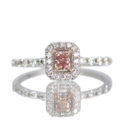 �s���N�_�C�������h 0.2ct/FOP/VS2 �_�C�������h 0.2ct �v���`�i �s���N�S�[���h �����O(�w��)