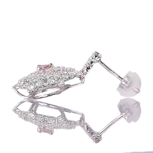第488回抽選販売＞ピンクダイヤモンド 0.055ct/FIPP/I1 0.044ct/FIP/I1