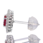���b�h�x���� 0.25ct �_�C�������h �v���`�i �s�A�X