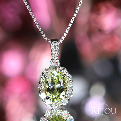 第488回抽選販売＞レモングリーンガーネット(タンザニア産) 1.3ct