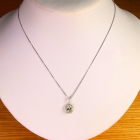 �������O���[���K�[�l�b�g(�^���U�j�A�Y) 1.3ct �_�C�������h 0.4ct �v���`�i �l�b�N���X