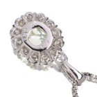 �������O���[���K�[�l�b�g(�^���U�j�A�Y) 1.3ct �_�C�������h 0.4ct �v���`�i �l�b�N���X