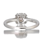 �s���N�_�C�������h 0.122ct/FOP/I1 �n�[�g�A���h�L���[�s�b�h�_�C�������h(H&C) 0.3ct �v���`�i �����O(�w��)
