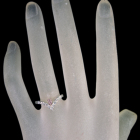 �s���N�_�C�������h 0.15ct/FP/SI2 �_�C�������h ��0.3ct �v���`�i �s���N�S�[���h �����O(�w��)