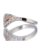 �s���N�_�C�������h 0.15ct/FP/SI2 �_�C�������h ��0.3ct �v���`�i �s���N�S�[���h �����O(�w��)