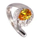 �S�[���f���T�t�@�C�A 1.3ct �_�C�������h 0.2ct �v���`�i �����O(�w��)
