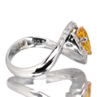 �S�[���f���T�t�@�C�A 1.3ct �_�C�������h 0.2ct �v���`�i �����O(�w��)