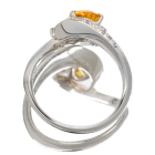 �S�[���f���T�t�@�C�A 1.3ct �_�C�������h 0.2ct �v���`�i �����O(�w��)