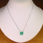 �G�������h 1.3ct �_�C�������h 0.25ct �v���`�i �l�b�N���X