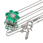 �G�������h 1.3ct �_�C�������h 0.25ct �v���`�i �l�b�N���X