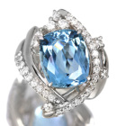 �T���^�}���A�A�N�A�}���� 6.2ct �_�C�������h ��0.7ct �v���`�i �����O(�w��)
