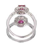 �~�����}�[�Y(�r���}�Y)���r�[ 1.0ct �_�C�������h 0.4ct �v���`�i �����O(�w��)