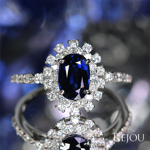 第489回抽選販売＞ロイヤルブルーサファイア 1.5ct ダイヤモンド 0.5ct