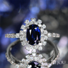 ���C�����u���[�T�t�@�C�A 1.5ct �_�C�������h 0.5ct �v���`�i �����O(�w��)