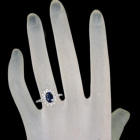 ���C�����u���[�T�t�@�C�A 1.5ct �_�C�������h 0.5ct �v���`�i �����O(�w��)