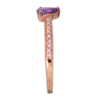 �n�[�g�V�F�C�v����M�p�[�v���T�t�@�C�A ��0.6ct �_�C�������h �s���N�S�[���h �����O(�w��)�y�i��