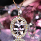 �����K�i�C�g 17.3ct �_�C�������h 2ct �C�G���[�S�[���h �l�b�N���X