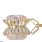 �����K�i�C�g 17.3ct �_�C�������h 2ct �C�G���[�S�[���h �l�b�N���X