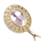 �����K�i�C�g 17.3ct �_�C�������h 2ct �C�G���[�S�[���h �l�b�N���X