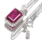 �s���N�g���}���� 4ct �_�C�������h 0.5ct �v���`�i �l�b�N���X