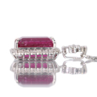 �s���N�g���}���� 4ct �_�C�������h 0.5ct �v���`�i �l�b�N���X