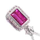 �s���N�g���}���� 4ct �_�C�������h 0.5ct �v���`�i �l�b�N���X