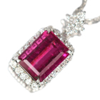�s���N�g���}���� 4ct �_�C�������h 0.5ct �v���`�i �l�b�N���X