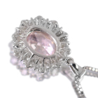 �p�p���`�A�T�t�@�C�A 1.0ct �_�C�������h 0.5ct �v���`�i �l�b�N���X