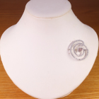 �s���N�_�C�������h 0.27ct �_�C�������h 1.8ct �z���C�g�S�[���h �v���`�i �u���[�`���y���_���g�g�b�v