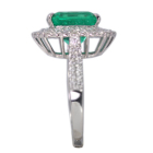 �G�������h 3.5ct �_�C�������h 1.1ct �v���`�i �����O(�w��)