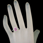 �p�p���`�A�T�t�@�C�A 0.7ct �_�C�������h 0.6ct �v���`�i �����O(�w��)