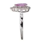 �p�p���`�A�T�t�@�C�A 0.7ct �_�C�������h 0.6ct �v���`�i �����O(�w��)