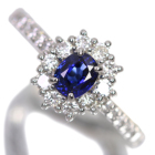 ���C�����u���[�T�t�@�C�A 0.6ct �_�C�������h 0.5ct �v���`�i �����O(�w��)