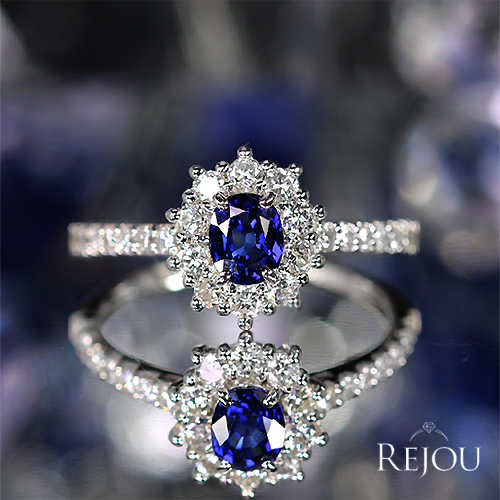 第490回抽選販売＞ロイヤルブルーサファイア 0.6ct ダイヤモンド 0.5ct
