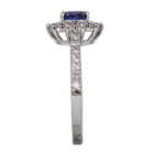 ���C�����u���[�T�t�@�C�A 0.6ct �_�C�������h 0.5ct �v���`�i �����O(�w��)