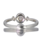 �s���N�_�C�������h 0.18ct/FOP/VS2 ���[�Y�J�b�g�_�C�������h �v���`�i �����O(�w��)