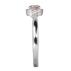 �s���N�_�C�������h 0.18ct/FOP/VS2 ���[�Y�J�b�g�_�C�������h �v���`�i �����O(�w��)