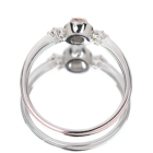 �s���N�_�C�������h 0.18ct/FOP/VS2 ���[�Y�J�b�g�_�C�������h �v���`�i �����O(�w��)